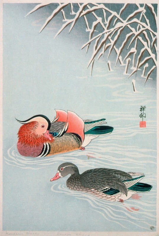 Ohara Koson - Mandarin Ducks