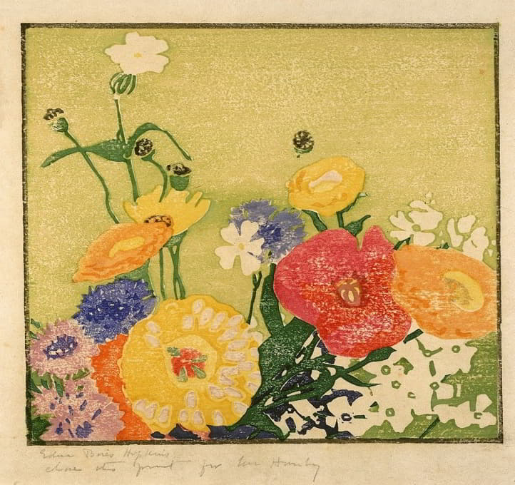 Edna Boies Hopkins - Garden Flowers