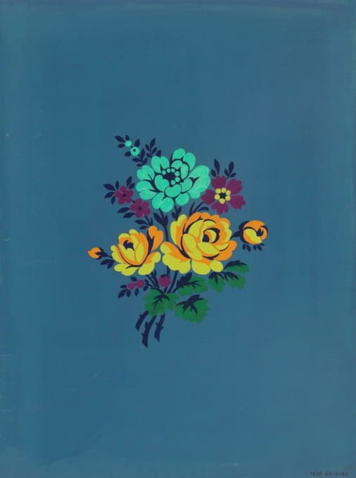 Herman A. Elsberg - Polychrome floral group III
