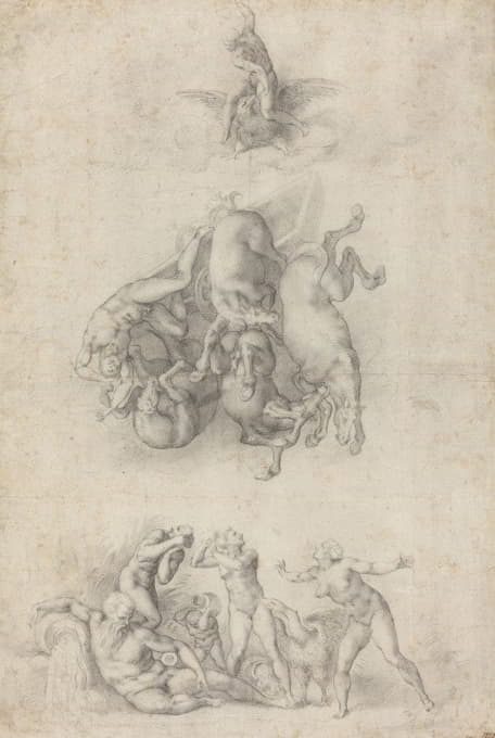 Agnolo Bronzino - The Fall of Phaethon