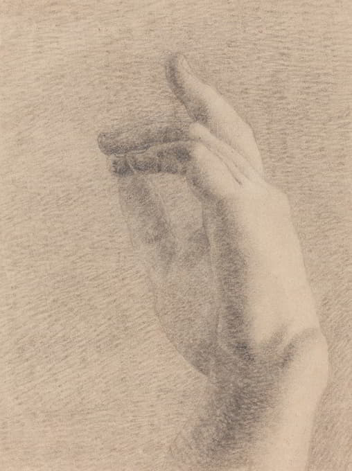 Benjamin Robert Haydon - Study of a Hand (recto)