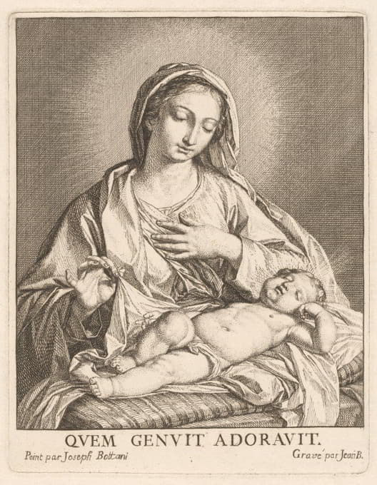 Giovanni Bottani - The Virgin and Sleeping Child