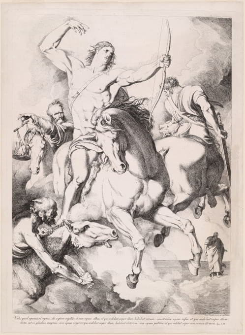 Luigi Sabatelli - Vidi, quod aperuisset agnus… (The Four Horsemen of the Apocalypse)