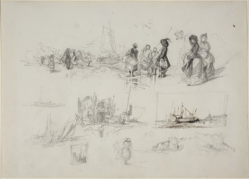Eugène Isabey - Seaside Studies