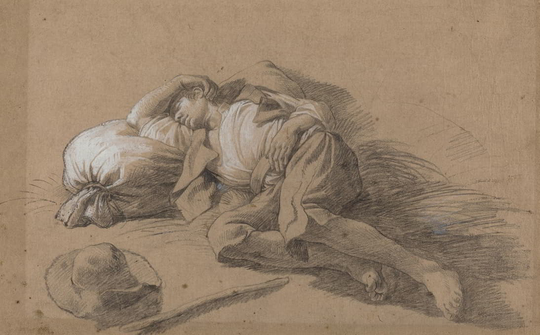 Francesco Londonio - Sleeping Peasant