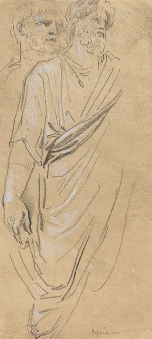 Giovanni Battista Cipriani - Studies of a Classical Figure
