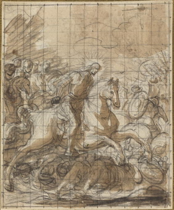 Italian 17th or 18th Century - Saint James Defeating the Infidels