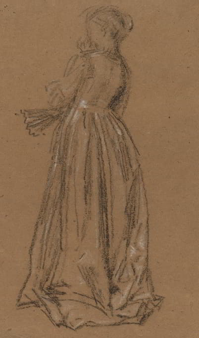 James Abbott McNeill Whistler - Woman with a Fan