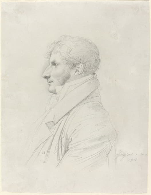 Jean Auguste Dominique Ingres - Philippe Mengin de Bionval