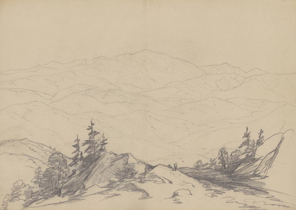 John William Casilear - Mountain Landscape