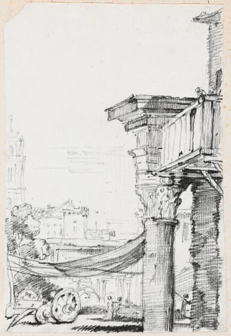 罗马广场上的阳台