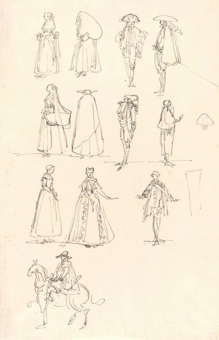 Luis Paret y Alcázar - Historical Costumes