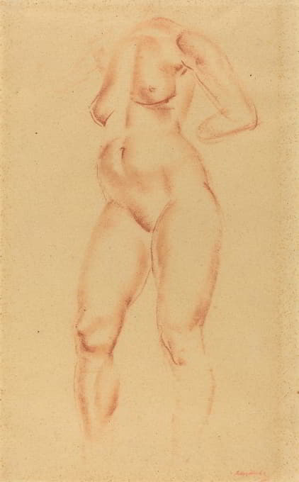 Wilhelm Lehmbruck - Nude