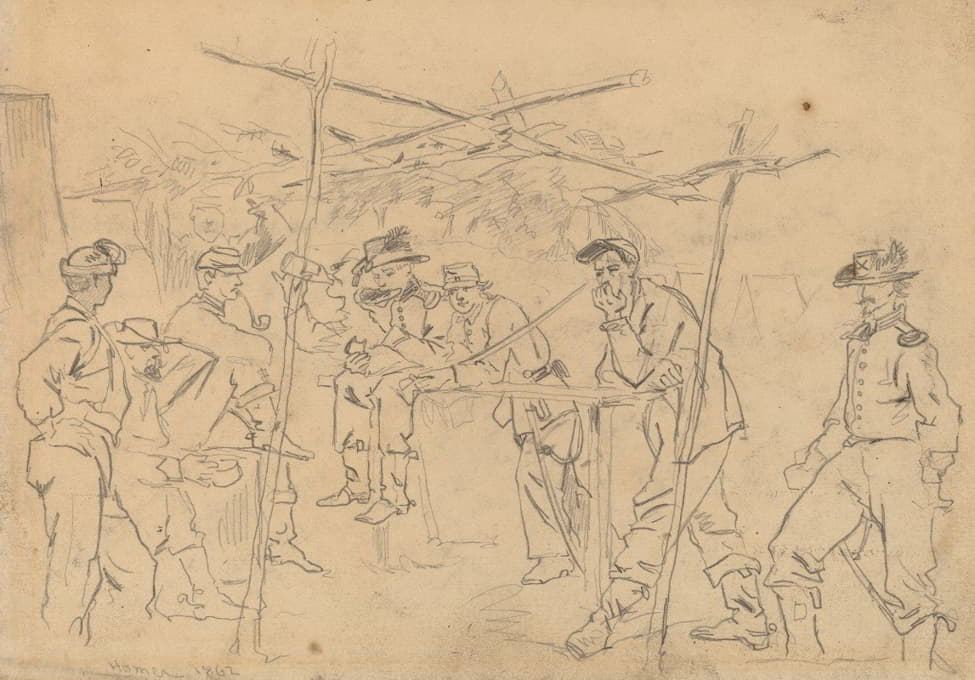 萨特勒帐篷，第三宾夕法尼亚骑兵队（雷克托）