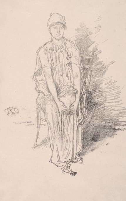 James Abbott McNeill Whistler - Figure Study