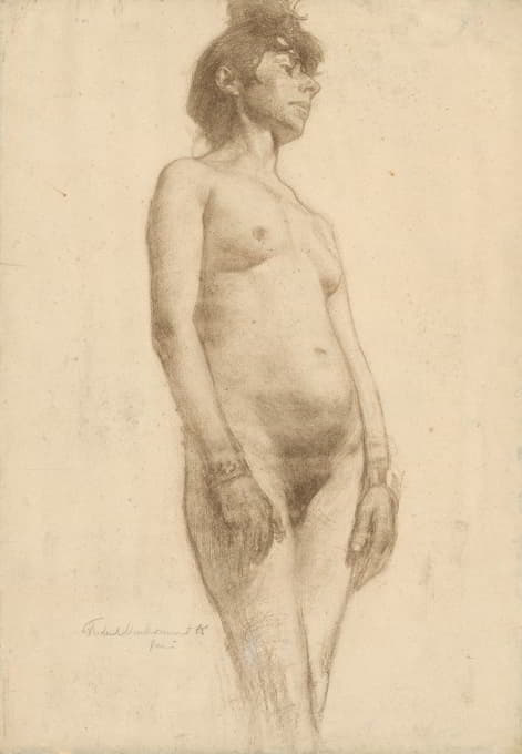 Frederick William MacMonnies - Nude Woman Standing