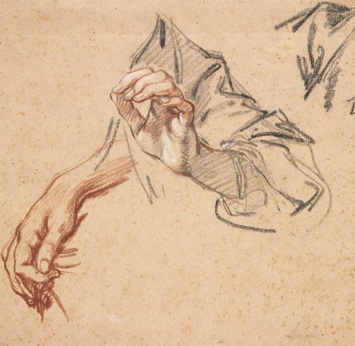 Pierre Lenfant - Study of Hands
