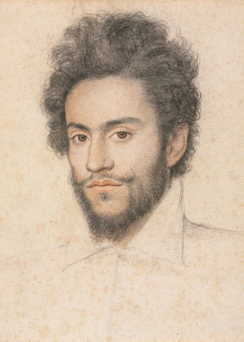 François Quesnel - Young Man with a Beard