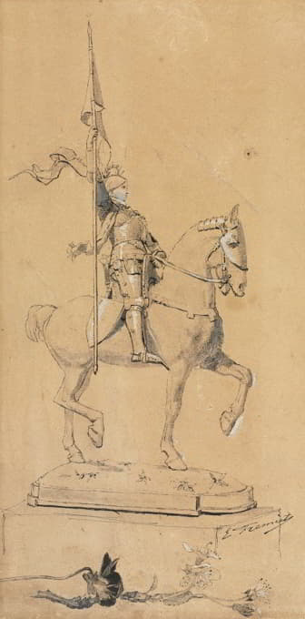 Emmanuel Fremiet - Joan of Arc on Horseback