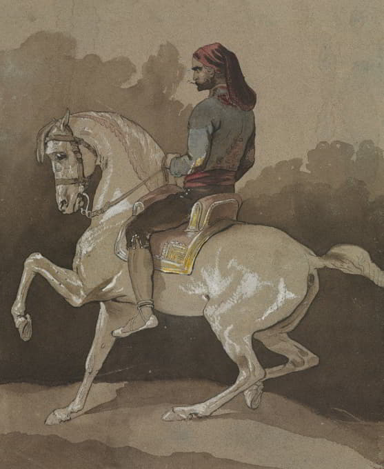 Horace Vernet - Arab on Horseback