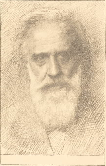 Alphonse Legros - Self-Portrait