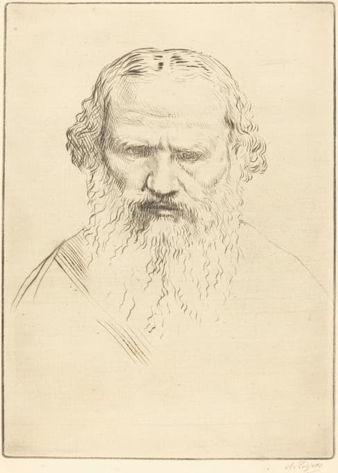 Alphonse Legros - Tolstoy
