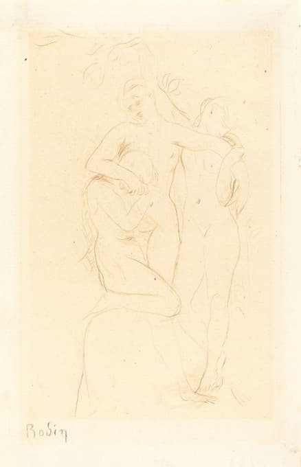 Auguste Rodin - Ames du Purgatoire