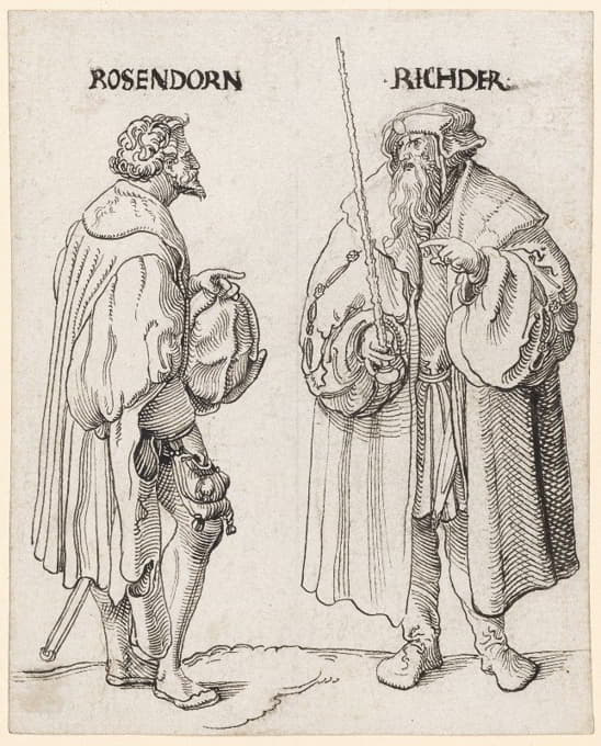Niklaus Manuel - Rosendorn und Richter