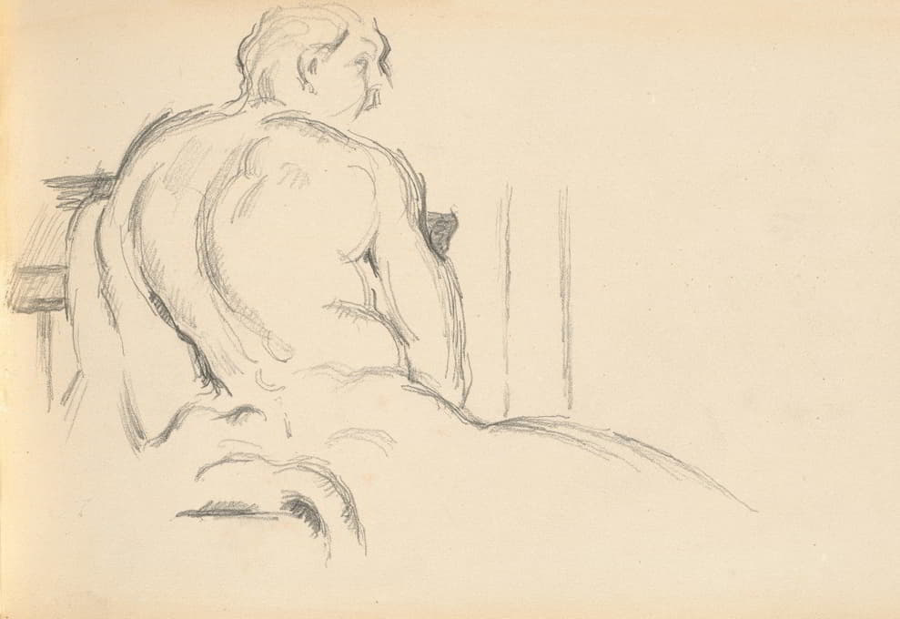 Paul Cézanne - Study of Puget’s ‘Hercules Resting’