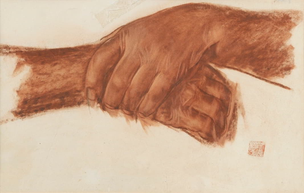Alexander Evgenievich Yakovlev - Study of hands