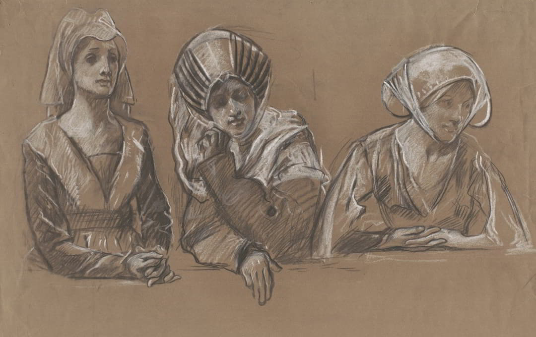皇家交易所对3名女性的研究。