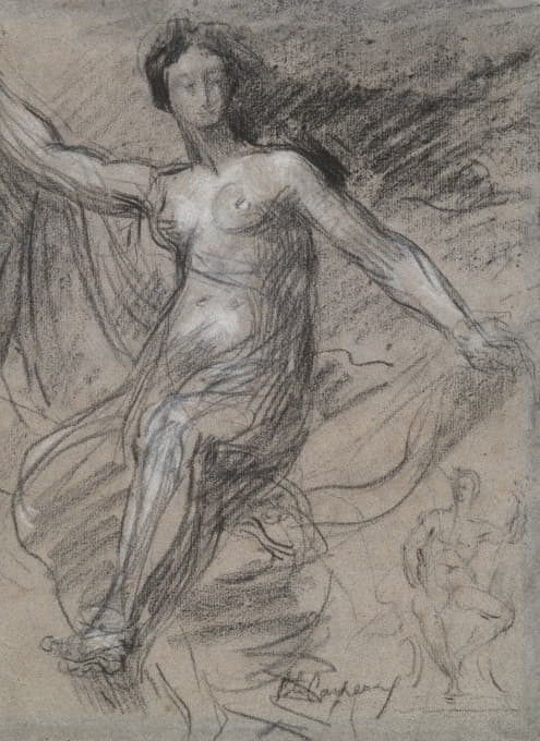 Jean-Baptiste Carpeaux - Allegory of France (La France sous les traits d’une nymph), study for France Enlightening the World and Protecting Agriculture and Science