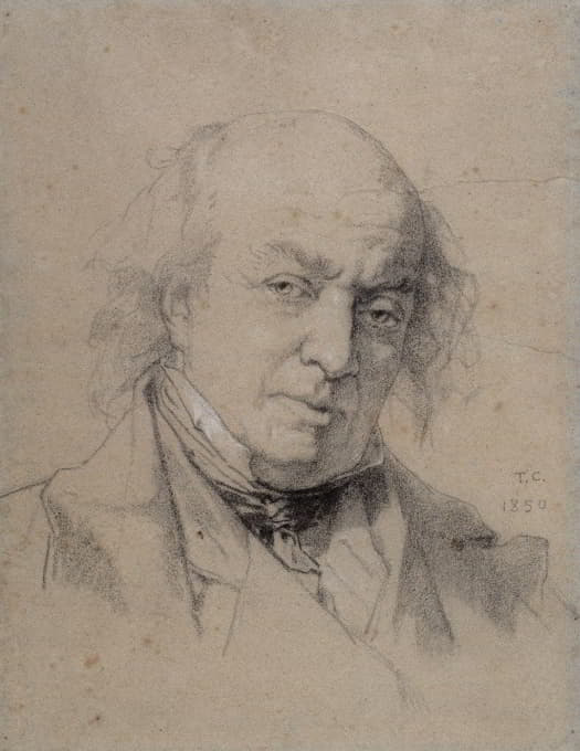 贝兰格·皮埃尔·让（1780-1857）70岁肖像