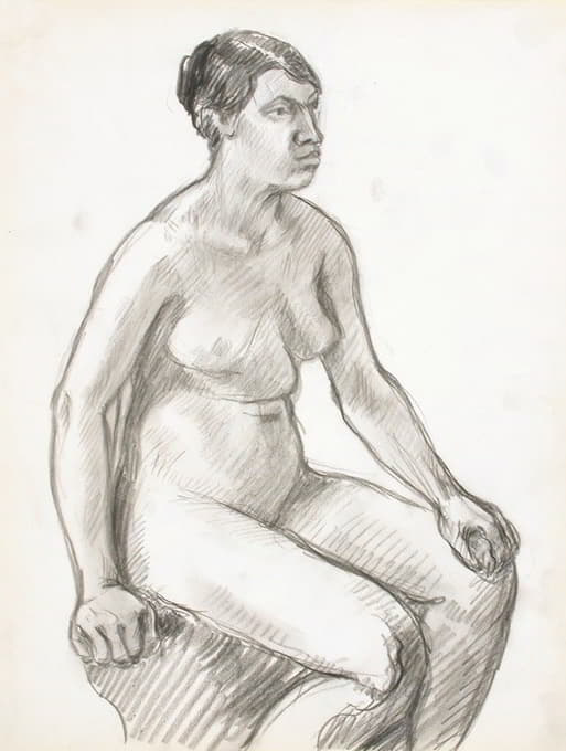 Alfred William Finch - Woman Seated