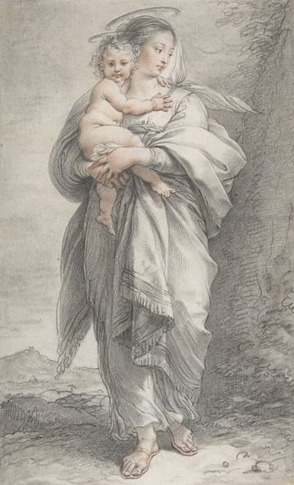 Giuseppe Cades - Virgin and Child