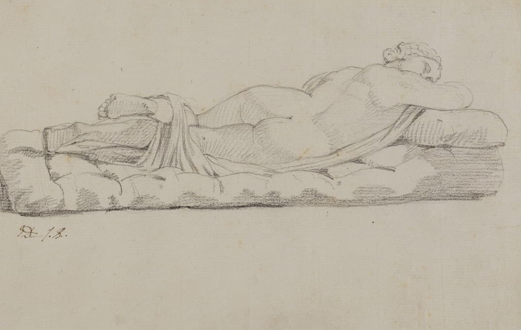 Jacques Louis David - Hermaphrodite