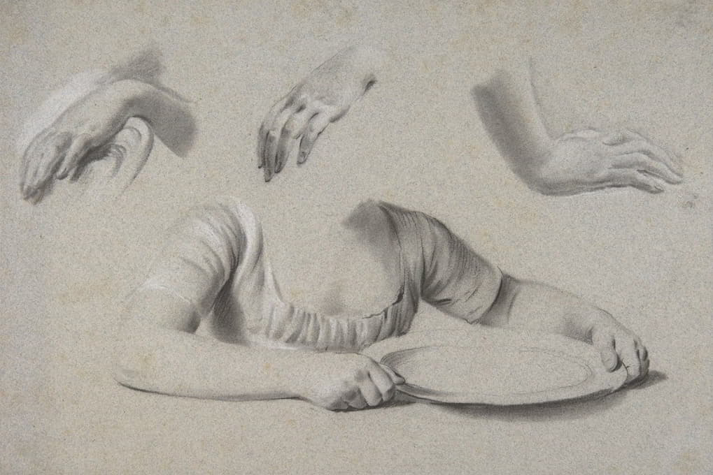 Louis Léopold Boilly - Studies of Hands