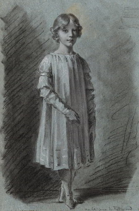 Pierre-Paul Prud'hon - Charlotte, nièce de Talleyrand