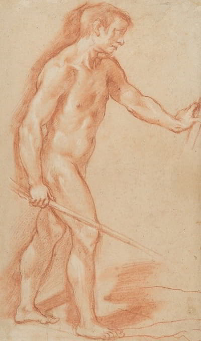 Agostino Ciampelli - Standing Male Nude