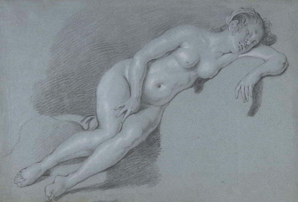 Govert Flinck - Reclining Female Nude