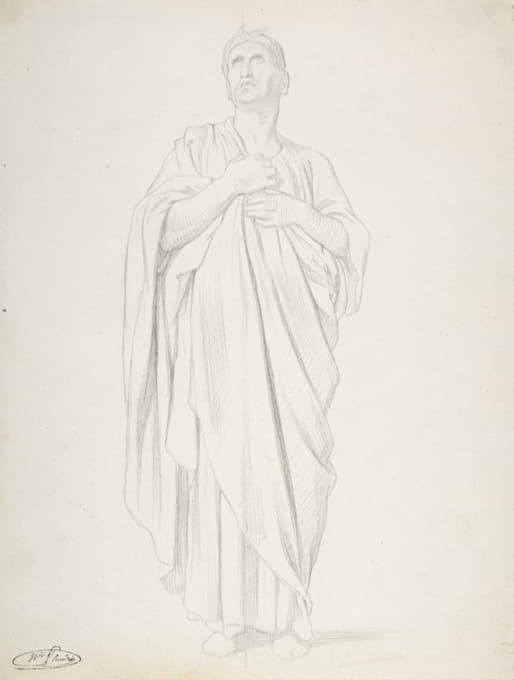 《使徒的习作》，为巴黎圣日耳曼德普雷斯的《扬升》画作（1839-1863）