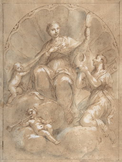 Marcantonio Franceschini - Allegorical Figure of Faith
