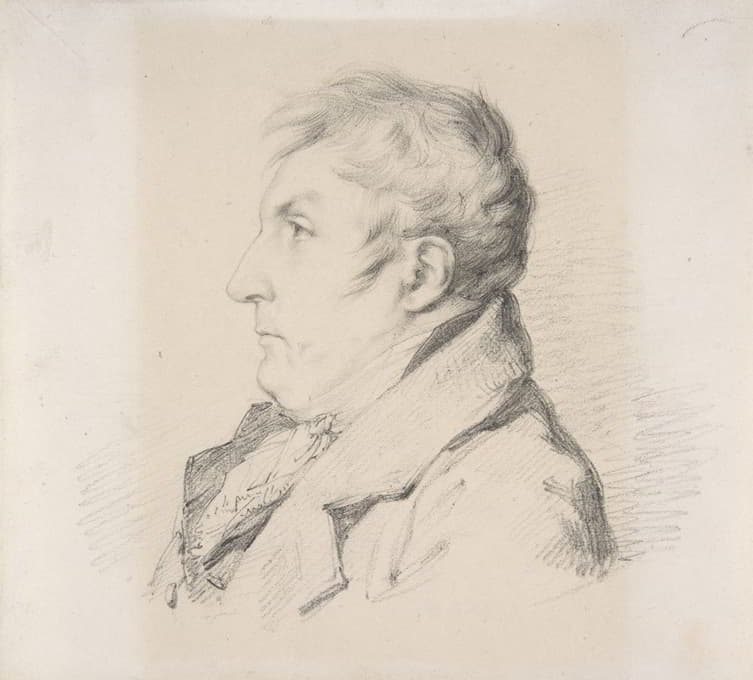 路易·弗朗索瓦·伯廷的肖像