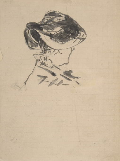 Édouard Manet - Suzanne Manet at Bellevue
