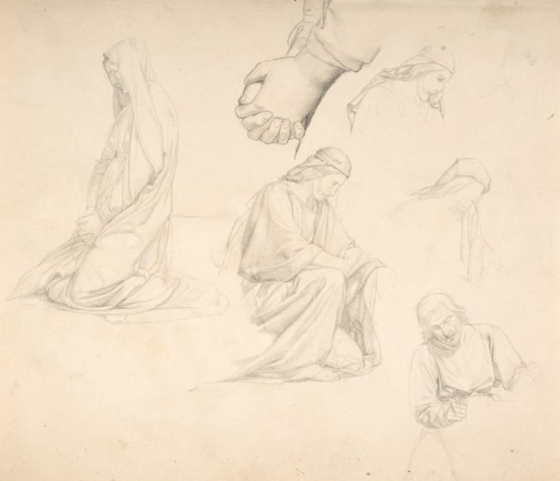 Alphonse-Henri Perin - Figure Studies