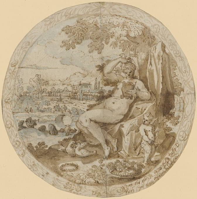 Lodewijk Toeput - Venus and Cupid