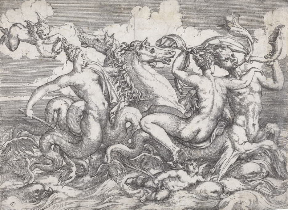 Angelo Falconetto - Sirens, Naiads, and Tritons