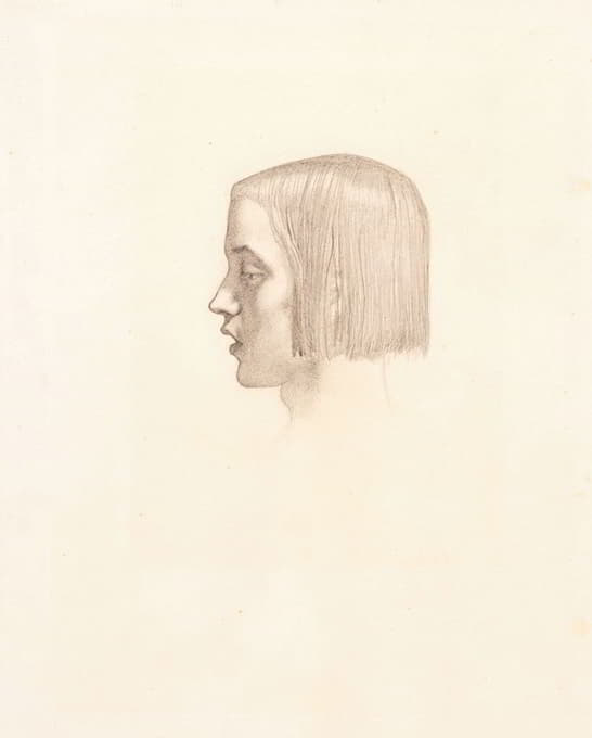 Sir John Everett Millais - Isabella – Head study of the Youth