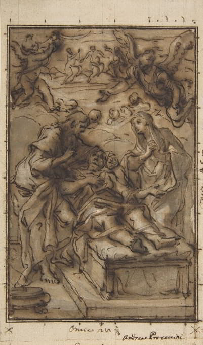 Niccolò Ricciolini - The Death of Saint Joseph