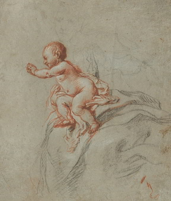 Cornelis Schut - Study of the Virgin and Child